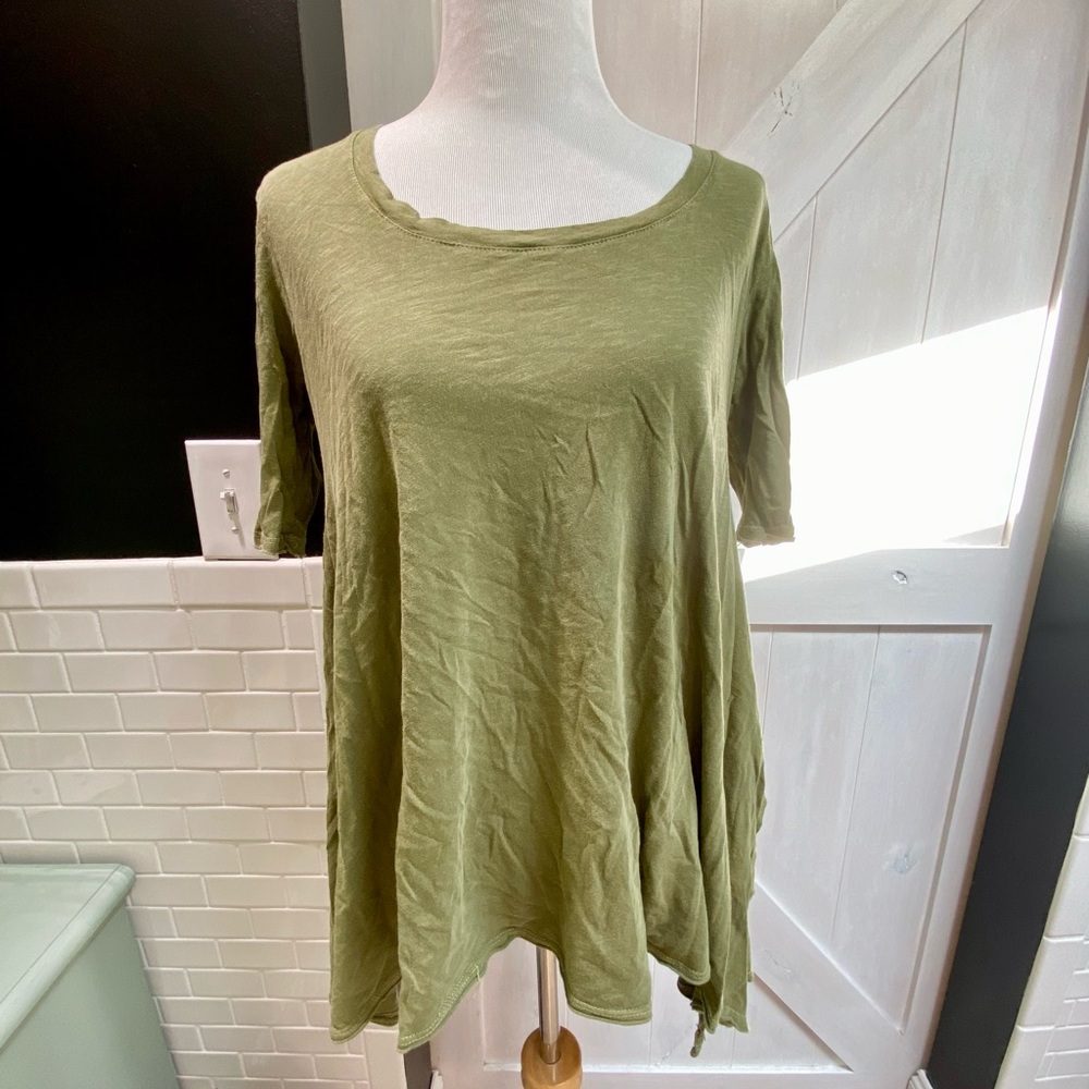 Free People we the free short sleeve tunic